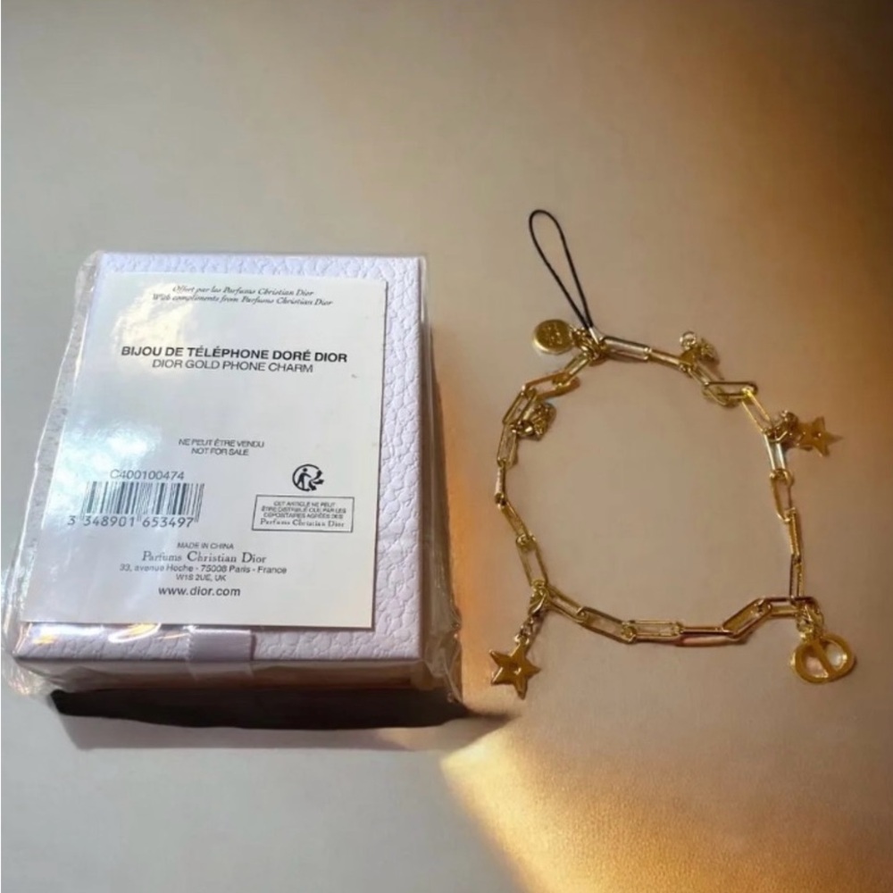 DIOR PHONE CHARM OR BRACELET. - Picture 3 of 3